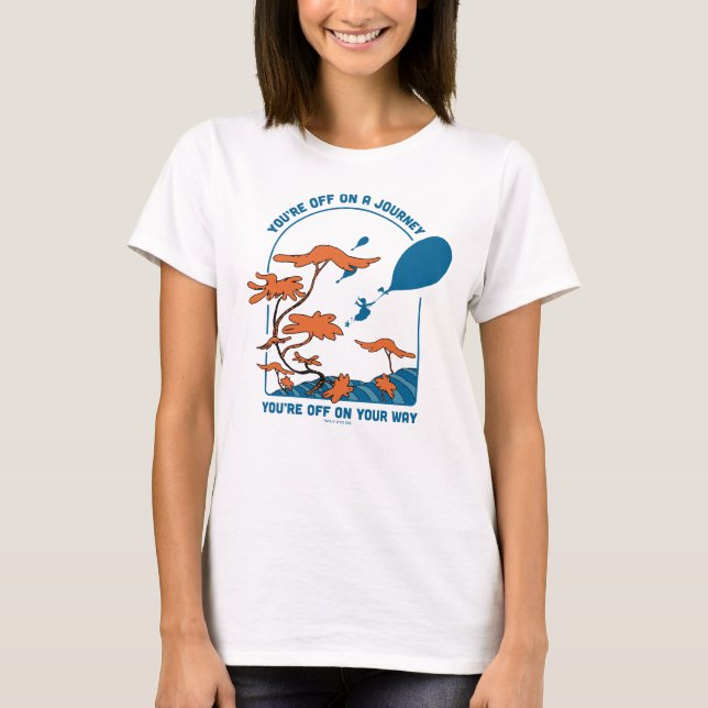 T-shirt Oh, Les Endroits Où Tu Vas Aller ! "Pars en voyage (Devant)