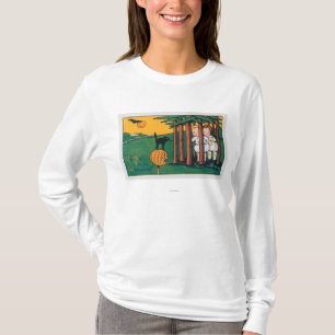 T-shirt Oh mon chat noir de Tis Halloween effrayant des