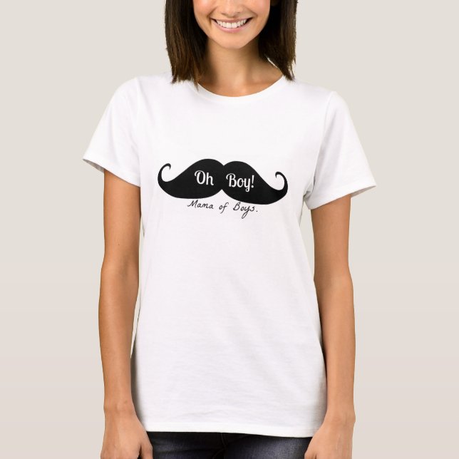 T-shirt Oh mon Dieu ! Maman des garçons Chemise de Materni (Devant)