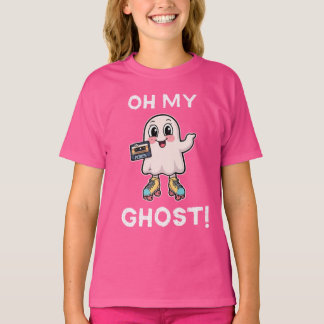 T-shirt Oh mon fantôme ! Joli jeu de mots de fantôme sur d