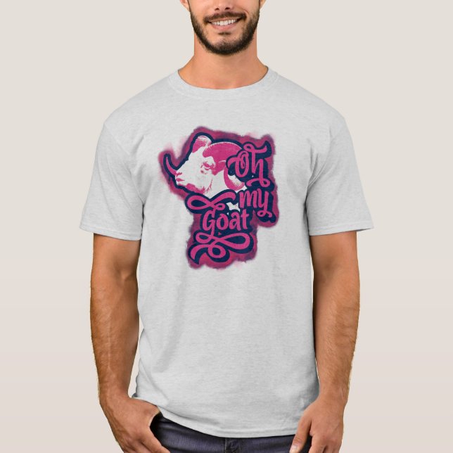 T-shirt Oh My Goat ! (Devant)