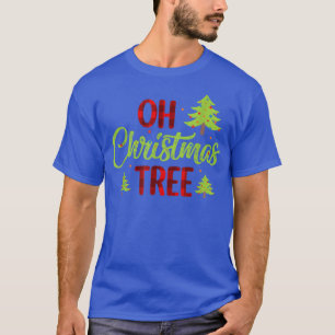 T-shirt Oh Noël famille Arbre jumeler Noël Noël