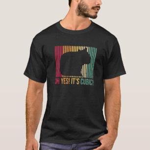 T-shirt Oh Oui, c'est cubique pour un Wombat