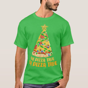 T-shirt Oh Pizza Tree Fromage Alimentation Cuisine de Noël