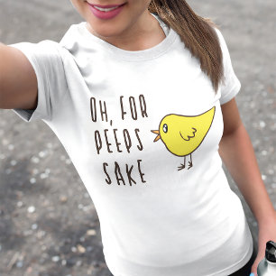 T-shirt Oh pour les gens Sake mignonne adorable Pâques drô