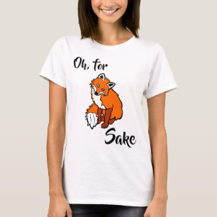 T-shirt Oh, pour saké renard drôle élégant