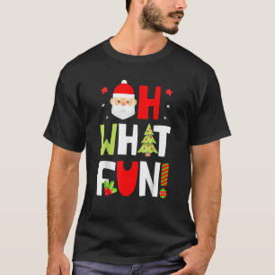 T-shirt Oh Quel Amusant Escouade de Noël Garçons Filles Pè