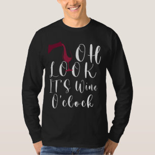 T-shirt Oh Regarde C'Est Du Vin Pour Horloger Les Femmes S