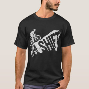 T-shirt Oh Shift VTT Vélo Vélo Vélo Rider Cyclis