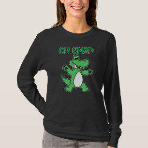 T-shirt Oh Snap Enfants Hommes Femmes Alligator Oh Snap