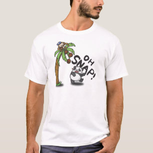 T-shirt Oh Snap Panda & Singe