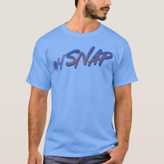 T-shirt Oh Snap rétro
