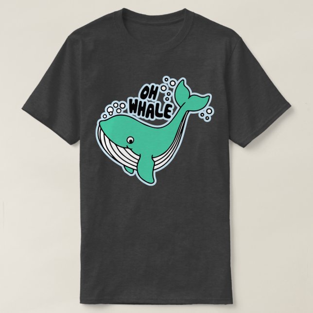 T-shirt Oh Whale 95 (Design devant)