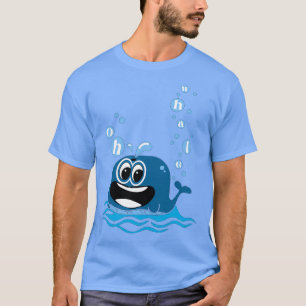 T-shirt Oh Whale drôle façon de dire Oh Well
