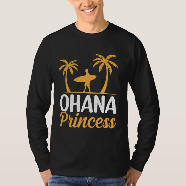 T-shirt Ohana Princess I Ohana (Devant)