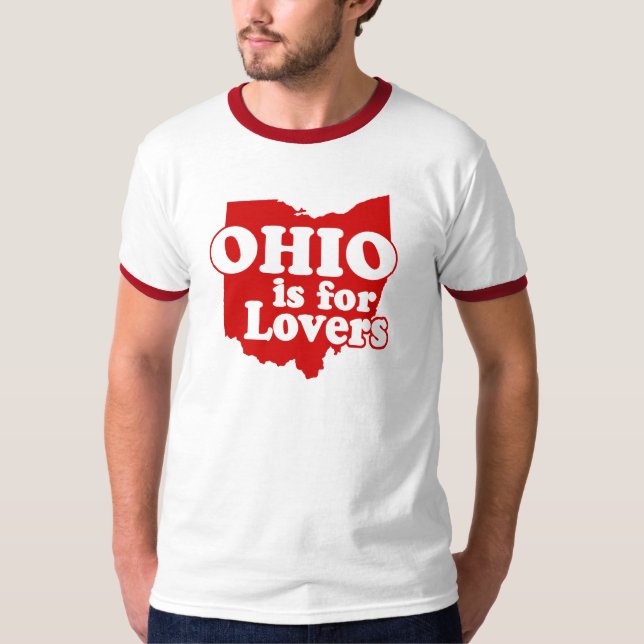 T-shirt Ohio est pour les amoureux (Devant)