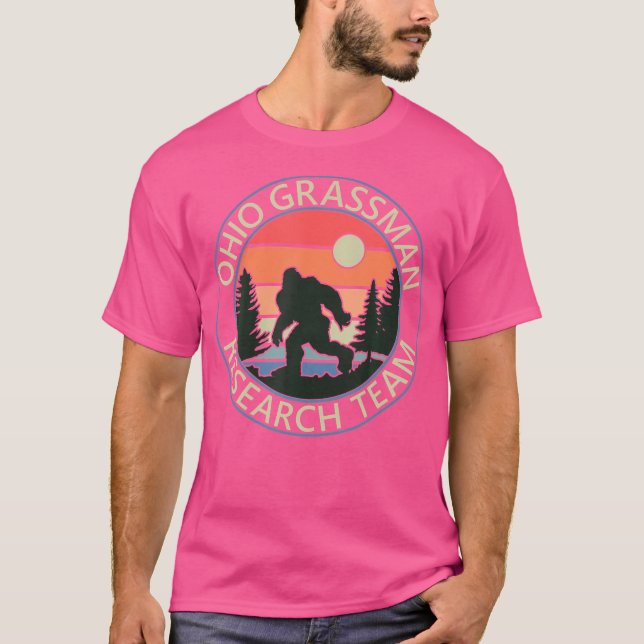 T-shirt Ohio Grassman Research Team Amusement Camping Rand (Devant)