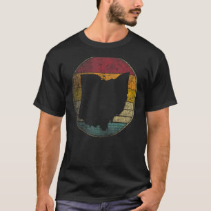 T-shirt Ohio Retro Style Vintage les années 70 80s Hommes