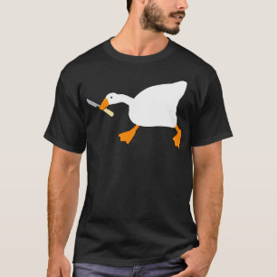 T-shirt Oie avec couteau - Aimant de jeu d'oie sans titre