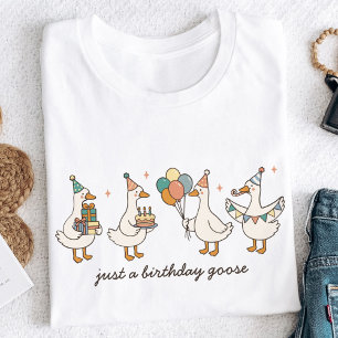 T-shirt Oie D'anniversaire Personnalisée Drôle D'anniversa