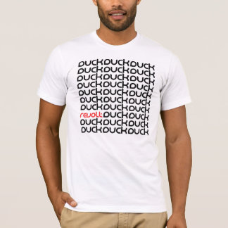 T-shirt Oie de canard de canard de révolte