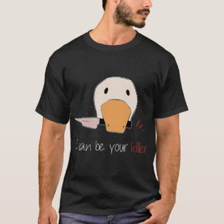 T-shirt Oie De Couteau - La Paix N'A Jamais Été Une Option