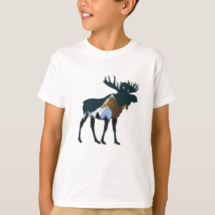T-shirt Oie de la forêt nocturne