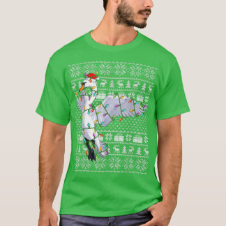 T-shirt Oie des neiges Amoureux Santa Hat Oie des neiges m