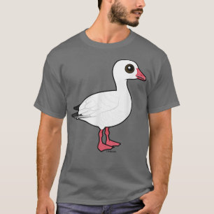 T-shirt Oie des neiges Birdorable Cartoon Oiseau Oiseau
