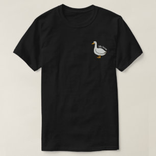 T-shirt Oie Drôle Dessin Animé Oie Rigolote