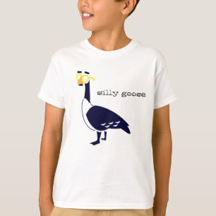 T-shirt Oie idiote