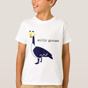 T-shirt Oie idiote