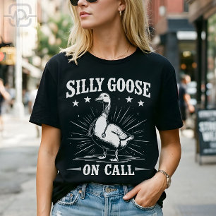 T-shirt Oie Ridicule Drôle Infirmière De Garde Profession