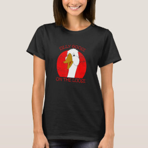 T-shirt Oie Silencieuse Rétro Sur La Perte