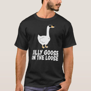 T-shirt Oie Silencieuse Sur La Perte