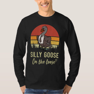 T-shirt Oie Silencieuse Sur L'Amoureux Drôle Dit