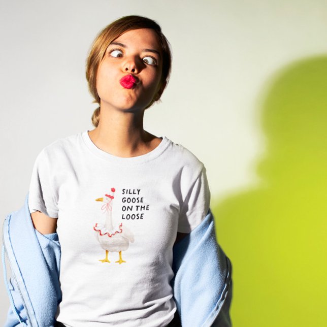 T-shirt Oie sotte sur la perte (Créateur téléchargé)