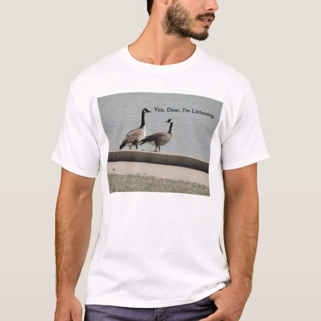 T-shirt Oies, oui chères (Devant)