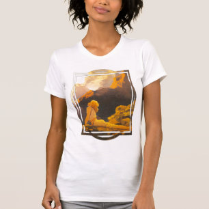 T-shirt Oies sauvages sur le blanc