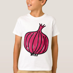 T-shirt Oignon rouge
