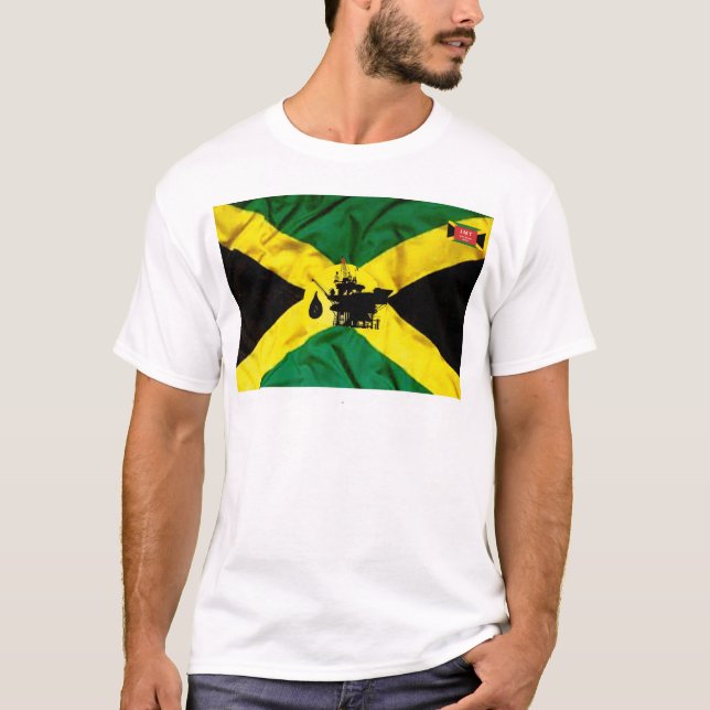 T-shirt OIL JAMAÏCAIN (Devant)