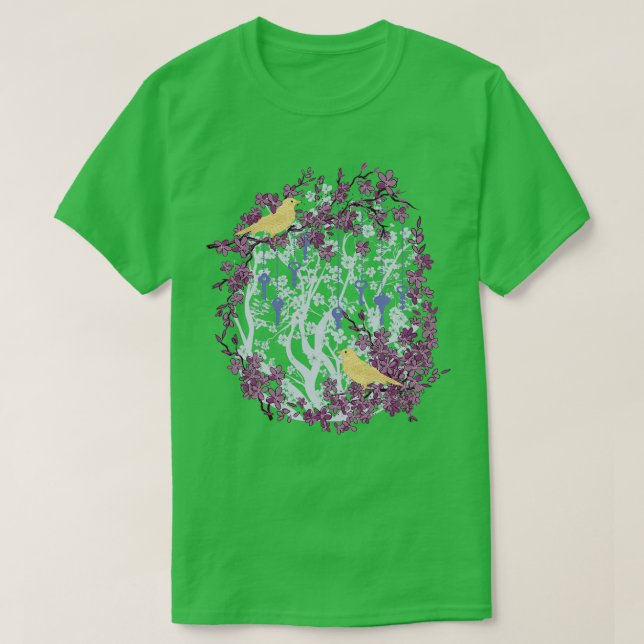 T-shirt oiseau (Design devant)