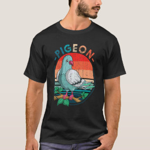 T-shirt Oiseau animal éleveur de pigeons Retro Pigeon 1