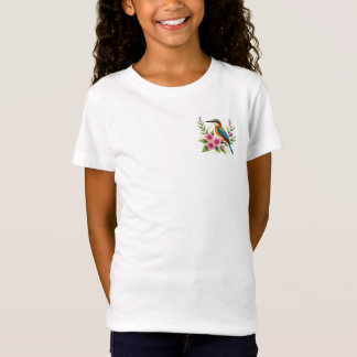 T-Shirt Oiseau Aquarelle Coloré