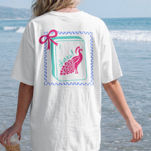 T-shirt Oiseau Bam Acclame La Partie De Mahjong