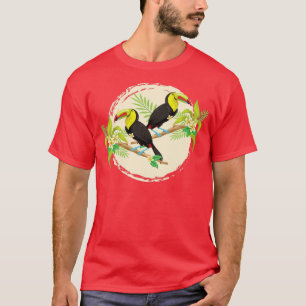 T-shirt Oiseau bTropical d'été Toucan