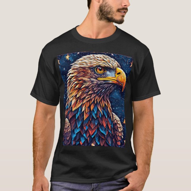 T-shirt Oiseau d'aigle (Devant)