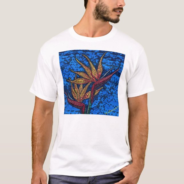 T-shirt Oiseau de batik du paradis (Devant)