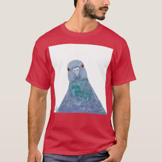 T-shirt Oiseau de colombe de rocher sauvage de Pigeon