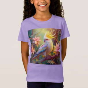 T-Shirt Oiseau de fantaisie Perruche à aile iridescente